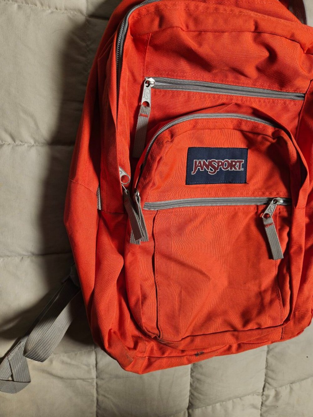 JanSport Backpack Rust Orange - Picture 2 of 7